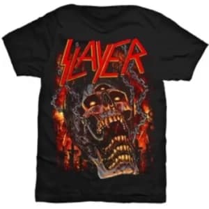 Slayer Meathooks Mens Blk TS: Large