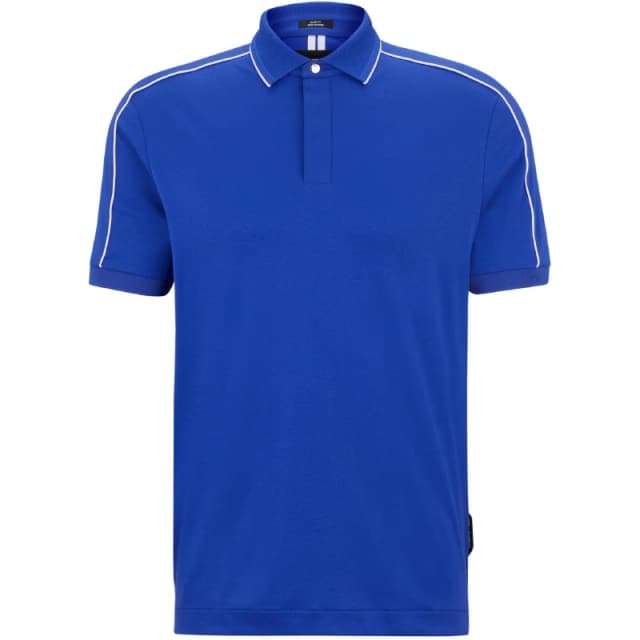 Boss Mens Penrose Ps Short Sleeve Polo Shirt Bright Blue male S