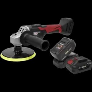 Sealey CP20VRP 20v Cordless Rotary Polisher 150mm 2 x 4ah Li-ion Charger Bag