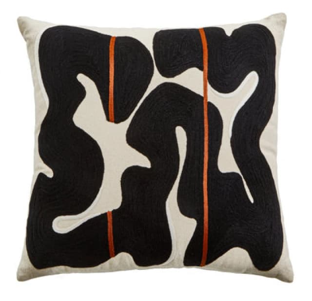 Orsina Bosie Ozella Black And Beige Cushion