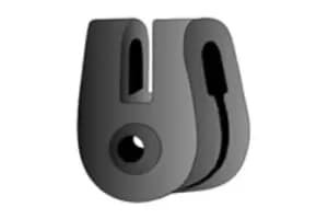 VEGAZ Holder, exhaust system RG-116 RENAULT,FIAT,PEUGEOT,TWINGO I (C06_),KANGOO (KC0/1_),Scenic I (JA0/1_, FA0_),KANGOO Express (FC0/1_)