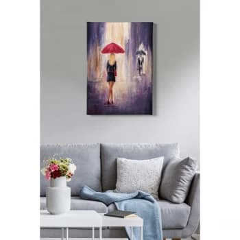 Kanvas Tablo (50 x 70) - 16 Multicolor Decorative Canvas Painting