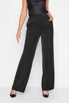 Tall Glitter Wide Leg Trousers