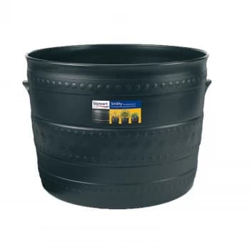Plastic Patio Tub in Black - 50cm