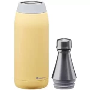 Aladdin Fresco Thermavac Stainless Steel Water Bottle 0.6L Lemon Yellow
