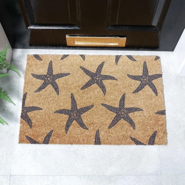 Artsy Doormats Starfish Coir Doormat (60 X 40Cm)