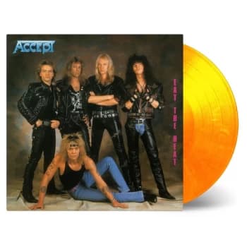 Accept - Eat The Heat Yellow & Orange Vinyl