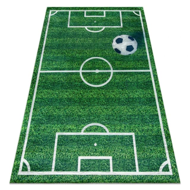 RugsX Boisko Rug in Green Size: 120cm x 170cm Green Unisex 120cm x 170 cm