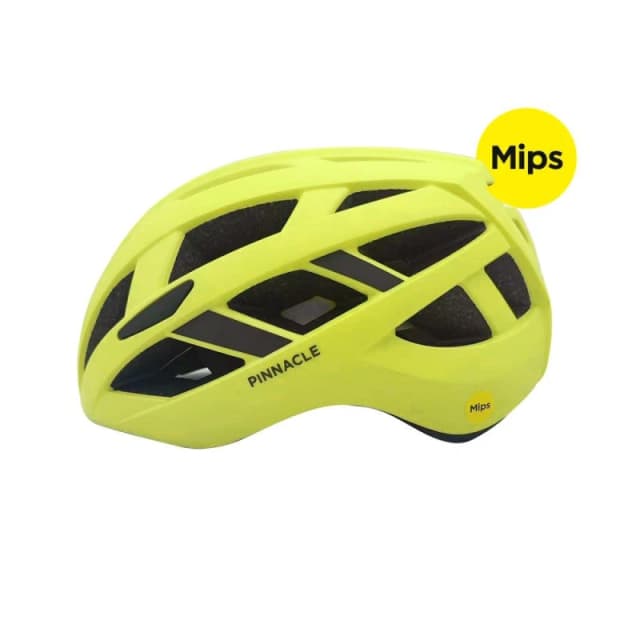 Pinnacle MIPS Road Cycling Helmet Yellow unisex S/M