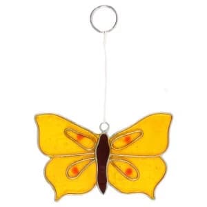 Yellow Brimstone Suncatcher