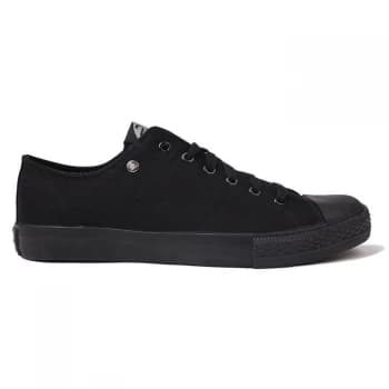 Dunlop Canvas Low Top Trainers - Black