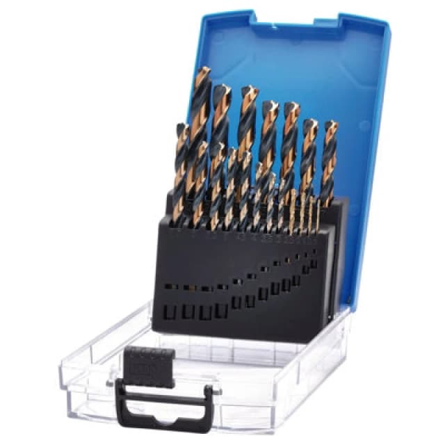 Draper 19 Piece HSS Turbo Titanium Drill Bit Set DBTS6