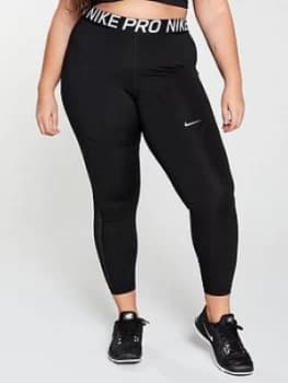 Nike Training Pro Legging (Curve) - Black, Size 18-20=1X, Women