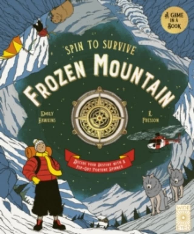 Emily Hawkins Spin to Survive: Frozen Mountain Book Multi unisex