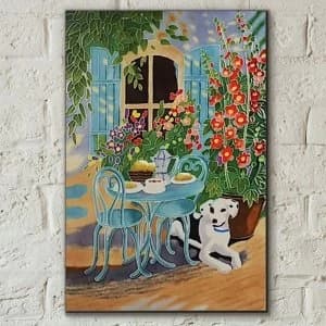 Tile 8x12 Sunny Brunch By J.Yates Wall Art