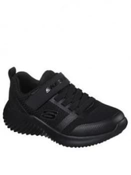 Skechers Boys Bounder Zallow Trainer - Black