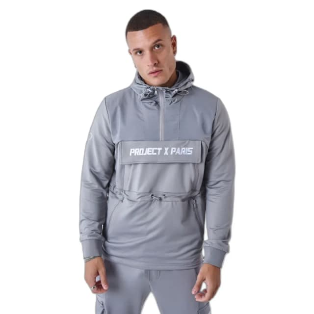Project X Paris Windbreaker style hoodie Project X Paris Gris Male L