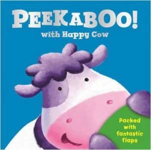 Peek a Boo with Happy Cow Hardback