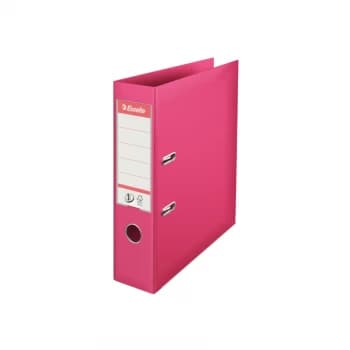 NO.1 Lever Arch File Polypropylene, A4, 75 MM, Fuchsia - Outer Carton of 10