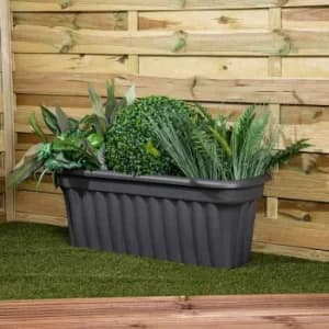 Wham Vista Traditional Trough 80cm Set of 3 Graphite