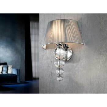 Schuller Lighting - Schuller Mercury - Wall Lamp Chrome, E27