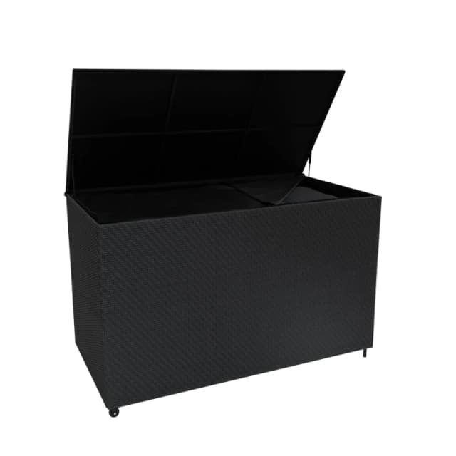 Monstershop Rattan Storage Box 996L - Black Unisex