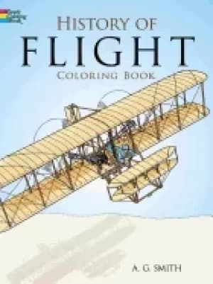 history of flight coloring book
