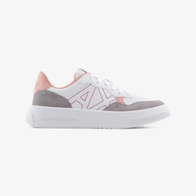 Armani Exchange Trainers White Pink female UK 2