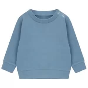 Larkwood Childrens/Kids Sustainable Sweatshirt (6-12 Months) (Stone Blue)