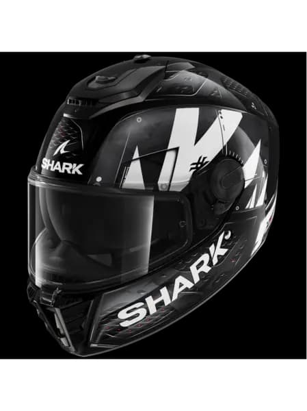 Shark Spartan RS Stingrey Black White Anthracite KWA Full Face Helmet Size XL