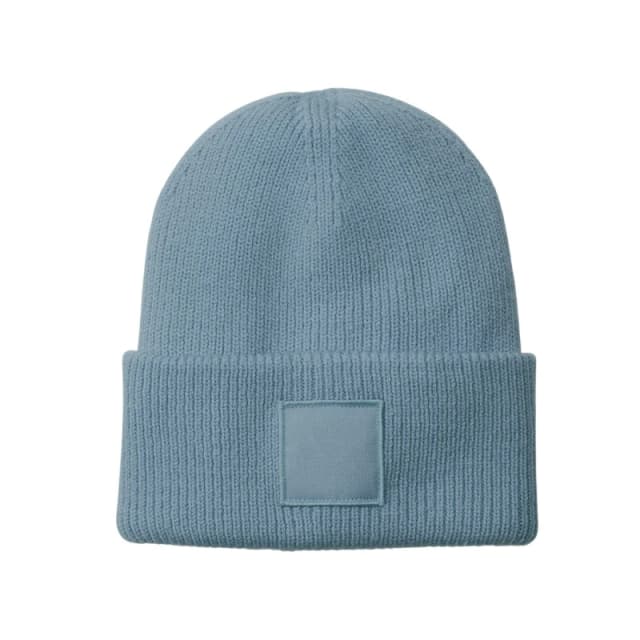 Beechfield Beechfield Men Tonal Patch Deep Cuffed Beanie in Duck Egg Blue Duck Egg Blue One Size Male 5063574977463