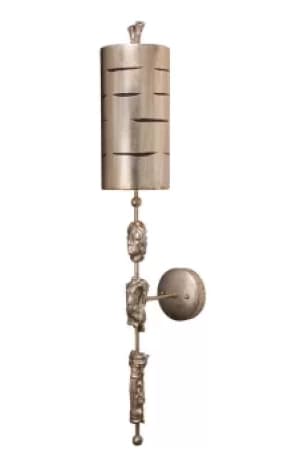 Fragment 1 Light Indoor Wall Light Silver Leaf, E27