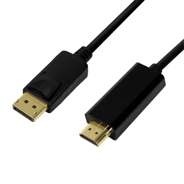 LogiLink CV0126 video cable adapter 1m DisplayPort HDMI Type A (Stand