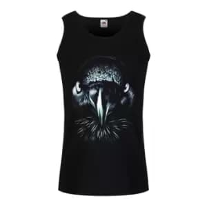 Unorthodox Collective Mens Raven Vest Top (L) (Black)