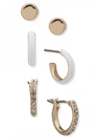 PE ENAMEL HOOP TRIO WHITE