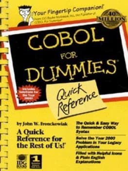 Cobol for Dummies by John Paperback