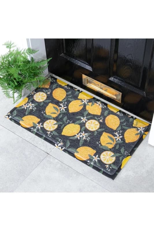Artsy Doormats Multi Lemons Doormat (70 X 40Cm), Multi DMW-LEMONS-7040