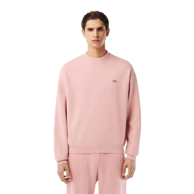 Lacoste Tonal Embroidered Sweatshirt Eco Pink male XS