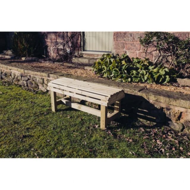 Churnet Valley Garden Furniture Ltd Churnet Backless Garden Bench - Timber - L39 X W99.5 X H43cm - Fully Assembled