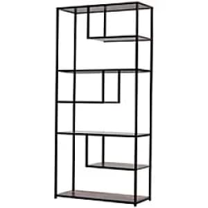 HOMCOM Shelf 836-136 Brown 298 x 820 x 1,750 mm