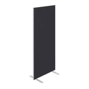 Floor Standing Screen 800 x 1800mm Black KF90694