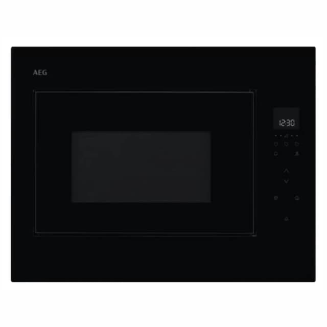 AEG 6000 Series OB6SM261UB 26 Litre 46cm High, Built In Standard Microwave Oven - Black