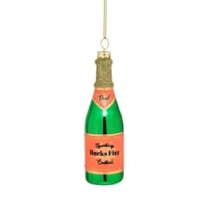 Bucks Fizz Bottle Shaped Bauble