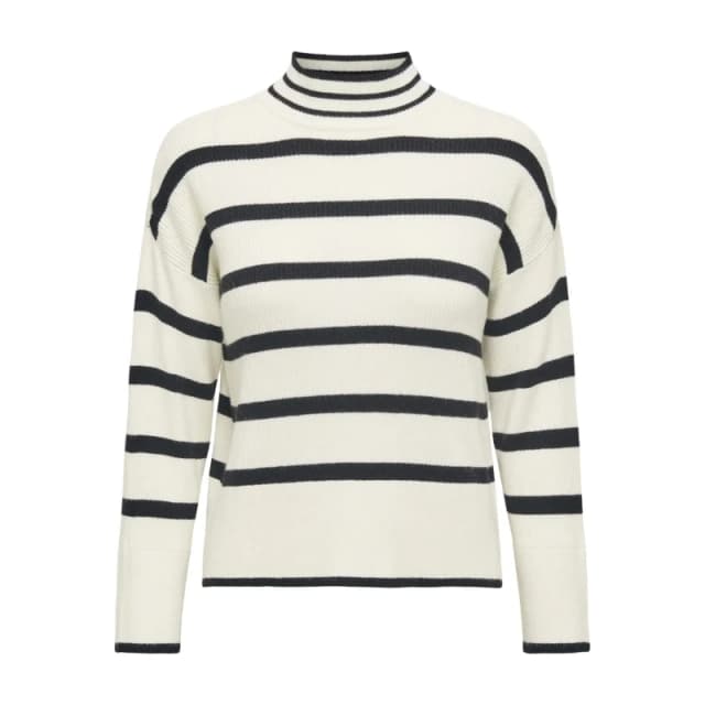 Only Womens stand-up collar sweater Only Ibi Blanc Female L