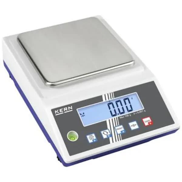 Kern PCB 1000-2 Precision scales Weight range 1.2 kg Readability 10 mg White, Black, Silver