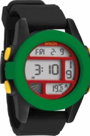 Mens Nixon The Unit Alarm Chronograph Watch A197-1114