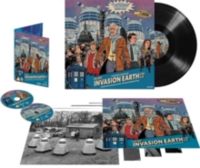 Daleks' Invasion Earth 2150 A.D. Bluray 5055201849588
