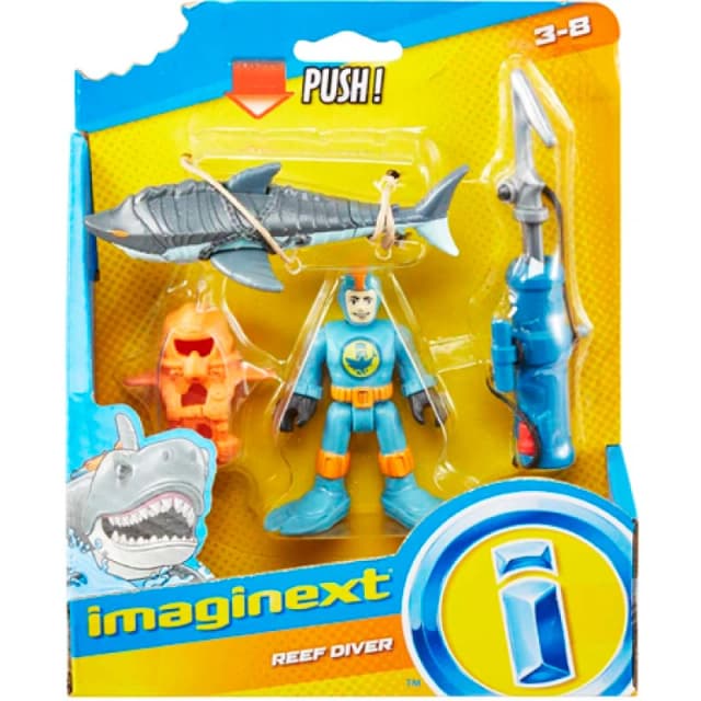 Imaginext Reef Diver Figure Reef_Figur-GKG82