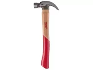 Milwaukee 4932478659 16oz Hickory Curved Claw Hammer