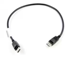 0.5m DisplayPort - 0.5 m - DisplayPort - DisplayPort - Black - Male/Male -